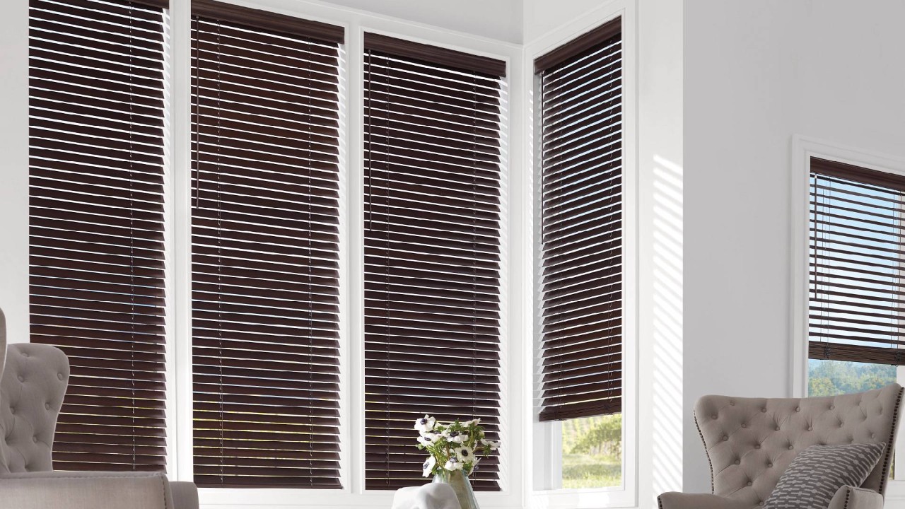 Hunter Douglas living room blinds near Fargo, ND